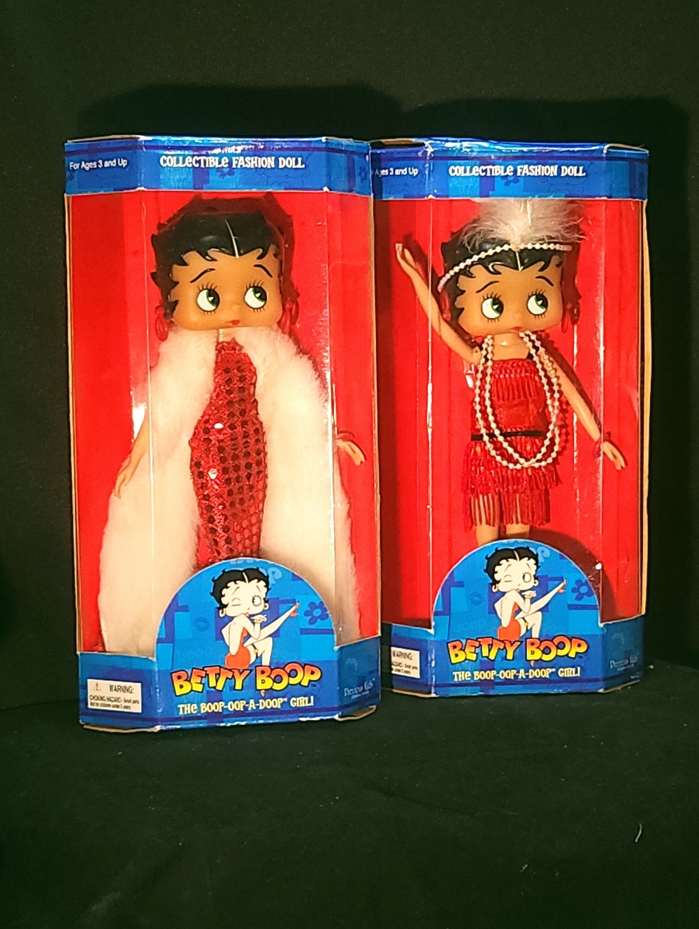 NIB Vintage Betty Boop Doll Set - Glamour & Flapper